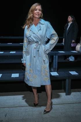 Milan, Milan Women s Fashion Week: Fall Winter 2025 26 - Women s Fashion, Fall Winter 2025 26 - Ermanno Scervino fashion show - front row in the photo: Filippa Lagerback  Copyright: xRiccardoxGIordanox xipa-agency.netx xRiccardoxGIordanox IPA_Agency_IPA54726727