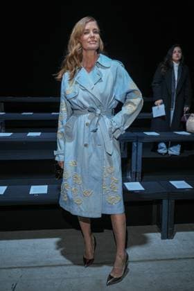 Milan, Milan Women s Fashion Week: Fall Winter 2025 26 - Women s Fashion, Fall Winter 2025 26 - Ermanno Scervino fashion show - front row in the photo: Filippa Lagerback  Copyright: xRiccardoxGIordanox xipa-agency.netx xRiccardoxGIordanox IPA_Agency_IPA54726814