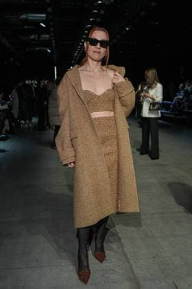 Milan, Milan Women s Fashion Week: Fall Winter 2025 26 - Women s Fashion, Fall Winter 2025 26 - Ermanno Scervino fashion show - front row in the photo: Noemi  Copyright: xRiccardoxGIordanox xipa-agency.netx xRiccardoxGIordanox IPA_Agency_IPA54726845