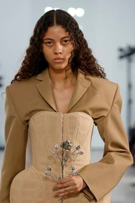 Giuseppe di Morabito Ready to wear fall winter 2025:26 MILAN February 2025 Giuseppe di Morabito Ready to wear fall winter 2025:26 MILAN February 2025, Credit:Zeppelin Avalon  Copyright: xZeppelinx xAvalonx 0970450183