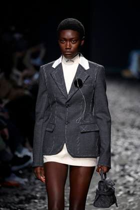 Moschino Ready to wear fall winter 2025:26 MILAN February 2025 Moschino Ready to wear fall winter 2025:26 MILAN February 2025, Credit:Zeppelin Avalon  Copyright: xZeppelinx xAvalonx 0970452963