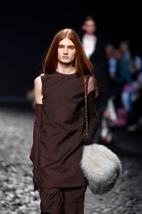 Moschino Ready to wear fall winter 2025:26 MILAN February 2025 Moschino Ready to wear fall winter 2025:26 MILAN February 2025, Credit:Zeppelin Avalon  Copyright: xZeppelinx xAvalonx 0970456580