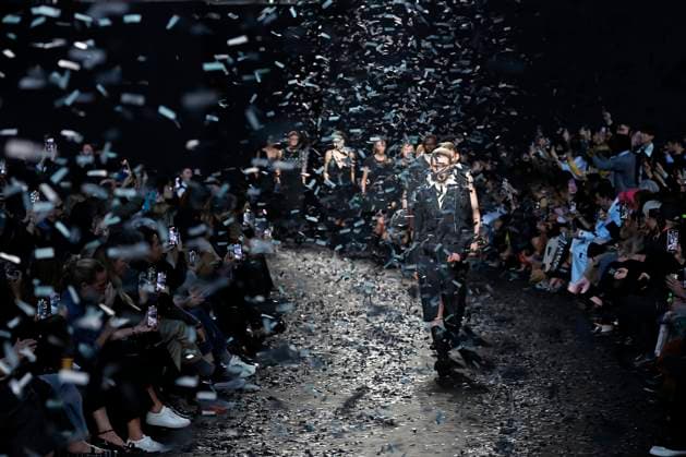 Moschino Ready to wear fall winter 2025:26 MILAN February 2025 Moschino Ready to wear fall winter 2025:26 MILAN February 2025, Credit:Zeppelin Avalon  Copyright: xZeppelinx xAvalonx 0970458659