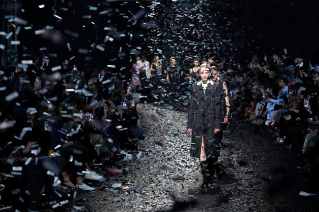 Moschino Ready to wear fall winter 2025:26 MILAN February 2025 Moschino Ready to wear fall winter 2025:26 MILAN February 2025, Credit:Zeppelin Avalon  Copyright: xZeppelinx xAvalonx 0970458721