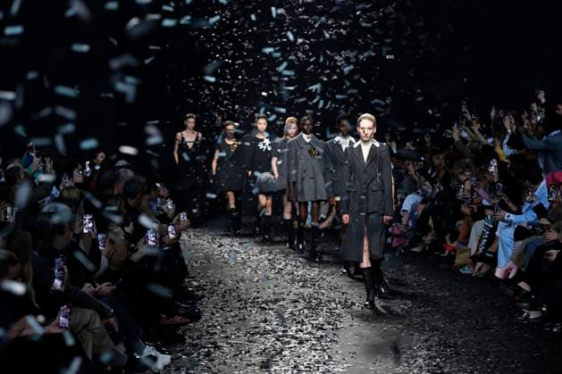 Moschino Ready to wear fall winter 2025:26 MILAN February 2025 Moschino Ready to wear fall winter 2025:26 MILAN February 2025, Credit:Zeppelin Avalon  Copyright: xZeppelinx xAvalonx 0970458567