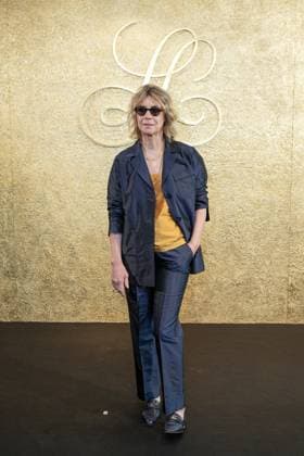 Milan, Milan Women s Fashion Week: Fall Winter 2025 26 - Women s Fashion, Fall Winter 2025 26 - Luisa Spagnoli fashion show - arrivals in the photo: Margherita Buy  Copyright: xRiccardoxGIordanox xipa-agency.netx xModaxMilanox IPA_Agency_IPA54732239