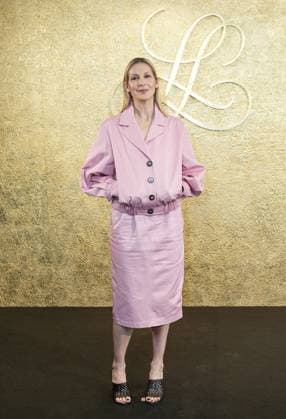 Milan, Milan Women s Fashion Week: Fall Winter 2025 26 - Women s Fashion, Fall Winter 2025 26 - Luisa Spagnoli fashion show - arrivals in the photo: Kelly Rutherford  Copyright: xRiccardoxGIordanox xipa-agency.netx xModaxMilanox IPA_Agency_IPA54732254