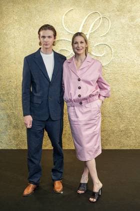 Milan, Milan Women s Fashion Week: Fall Winter 2025 26 - Women s Fashion, Fall Winter 2025 26 - Luisa Spagnoli fashion show - arrivals in the photo: Kelly Rutherford  Copyright: xRiccardoxGIordanox xipa-agency.netx xModaxMilanox IPA_Agency_IPA54732335