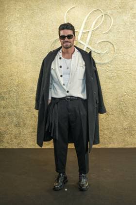 Milan, Milan Women s Fashion Week: Fall Winter 2025 26 - Women s Fashion, Fall Winter 2025 26 - Luisa Spagnoli fashion show - arrivals in the photo: Mariano Di Vaio  Copyright: xRiccardoxGIordanox xipa-agency.netx xModaxMilanox IPA_Agency_IPA54732535