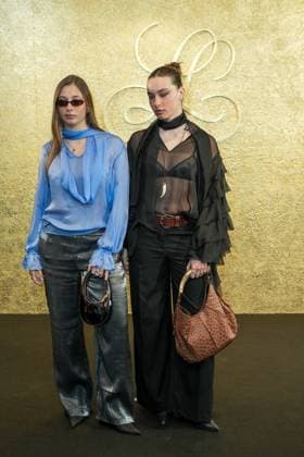 Milan, Italy: Milan, Milan Women s Fashion Week: Fall Winter 2025 26 - Women s Fashion, Fall Winter 2025 26 - Luisa Spagnoli fashion show - arrivals in the photo: Guest Milan Italy - ZUMAp169 20250301_zea_p169_165 Copyright: xRiccardoxGIordanox