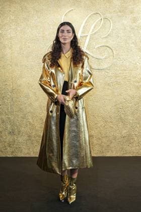 Milan, Italy: Milan, Milan Women s Fashion Week: Fall Winter 2025 26 - Women s Fashion, Fall Winter 2025 26 - Luisa Spagnoli fashion show - arrivals in the photo: Ilaria Capponi Milan Italy  - ZUMAp169 20250301_zea_p169_205 Copyright: xRiccardoxGIordanox