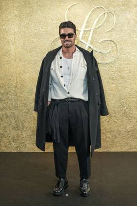 Milan, Italy: Milan, Milan Women s Fashion Week: Fall Winter 2025 26 - Women s Fashion, Fall Winter 2025 26 - Luisa Spagnoli fashion show - arrivals in the photo: Mariano Di Vaio Milan Italy  - ZUMAp169 20250301_zea_p169_146 Copyright: xRiccardoxGIordanox