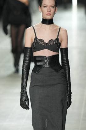 Milan, Italy: Milan, Milan Women s Fashion Week: Fall Winter 2025 26 - Women s Fashion, Fall Winter 2025 26 - Ermanno Scervino fashion show - fashion show in the photo: Model Milan Italy  - ZUMAp169 20250301_zea_p169_281 Copyright: xRiccardoxGIordanox