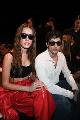 Milan, Italy: Milan, Milan Women s Fashion Week: Fall Winter 2025 - Women s Fashion, Fall Winter 2025.- Ferrari fashion show - catwalk. in the photo: Clara, Bresh Milan Italy - ZUMAp169 20250301_zea_p169_391 Copyright: xSimonaxChiocciax