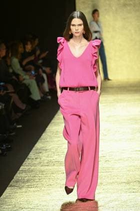 Milan, Milan Women s Fashion Week: Fall Winter 2025 - Luisa Spagnoli Fashion Show - Catwalk Milan, Milan Women s Fashion Week: Fall Winter 2025 - Women s Fashion, Fall Winter 2025.- Luisa Spagnoli fashion show - catwalk. in the photo: model MILAN Italy  Copyright: xIPA ABACAx