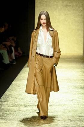 Milan, Milan Women s Fashion Week: Fall Winter 2025 - Luisa Spagnoli Fashion Show - Catwalk Milan, Milan Women s Fashion Week: Fall Winter 2025 - Women s Fashion, Fall Winter 2025.- Luisa Spagnoli fashion show - catwalk. in the photo: model MILAN Italy  Copyright: xIPA ABACAx