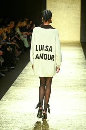 Milan, Italy: Milan, Milan Women s Fashion Week: Fall Winter 2025 - Women s Fashion, Fall Winter 2025.- Luisa Spagnoli fashion show - catwalk. in the photo: model Milan Italy  - ZUMAp169 20250301_zea_p169_412 Copyright: xSimonaxChiocciax