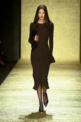 Milan, Italy: Milan, Milan Women s Fashion Week: Fall Winter 2025 - Women s Fashion, Fall Winter 2025.- Luisa Spagnoli fashion show - catwalk. in the photo: model Milan Italy  - ZUMAp169 20250301_zea_p169_413 Copyright: xSimonaxChiocciax