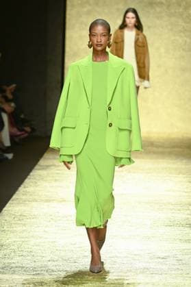 Milan, Italy: Milan, Milan Women s Fashion Week: Fall Winter 2025 - Women s Fashion, Fall Winter 2025.- Luisa Spagnoli fashion show - catwalk. in the photo: model Milan Italy  - ZUMAp169 20250301_zea_p169_428 Copyright: xSimonaxChiocciax