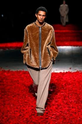 Salvatore Ferragamo Ready to wear fall winter 2025:26 MILAN February 2025 Salvatore Ferragamo Ready to wear fall winter 2025:26 MILAN February 2025, Credit:Zeppelin Avalon  Copyright: xZeppelinx xAvalonx 0970617580