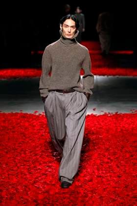 Salvatore Ferragamo Ready to wear fall winter 2025:26 MILAN February 2025 Salvatore Ferragamo Ready to wear fall winter 2025:26 MILAN February 2025, Credit:Zeppelin Avalon  Copyright: xZeppelinx xAvalonx 0970617667