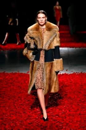 Salvatore Ferragamo Ready to wear fall winter 2025:26 MILAN February 2025 Salvatore Ferragamo Ready to wear fall winter 2025:26 MILAN February 2025, Credit:Zeppelin Avalon  Copyright: xZeppelinx xAvalonx 0970617762