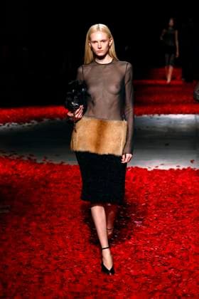 Salvatore Ferragamo Ready to wear fall winter 2025:26 MILAN February 2025 Salvatore Ferragamo Ready to wear fall winter 2025:26 MILAN February 2025, Credit:Zeppelin Avalon  Copyright: xZeppelinx xAvalonx 0970617772