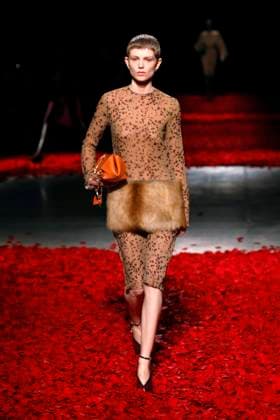 Salvatore Ferragamo Ready to wear fall winter 2025:26 MILAN February 2025 Salvatore Ferragamo Ready to wear fall winter 2025:26 MILAN February 2025, Credit:Zeppelin Avalon  Copyright: xZeppelinx xAvalonx 0970617810