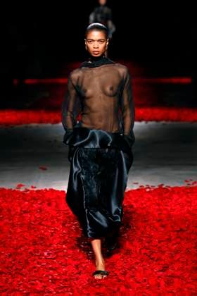 Salvatore Ferragamo Ready to wear fall winter 2025:26 MILAN February 2025 Salvatore Ferragamo Ready to wear fall winter 2025:26 MILAN February 2025, Credit:Zeppelin Avalon  Copyright: xZeppelinx xAvalonx 0970617880