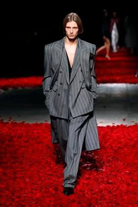 Salvatore Ferragamo Ready to wear fall winter 2025:26 MILAN February 2025 Salvatore Ferragamo Ready to wear fall winter 2025:26 MILAN February 2025, Credit:Zeppelin Avalon  Copyright: xZeppelinx xAvalonx 0970618045