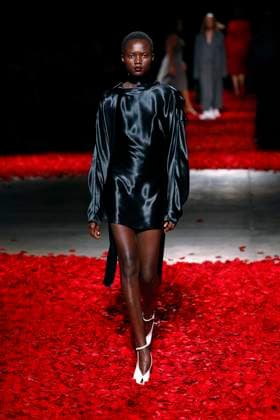 Salvatore Ferragamo Ready to wear fall winter 2025:26 MILAN February 2025 Salvatore Ferragamo Ready to wear fall winter 2025:26 MILAN February 2025, Credit:Zeppelin Avalon  Copyright: xZeppelinx xAvalonx 0970618123
