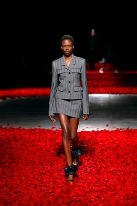Salvatore Ferragamo Ready to wear fall winter 2025:26 MILAN February 2025 Salvatore Ferragamo Ready to wear fall winter 2025:26 MILAN February 2025, Credit:Zeppelin Avalon  Copyright: xZeppelinx xAvalonx 0970618184