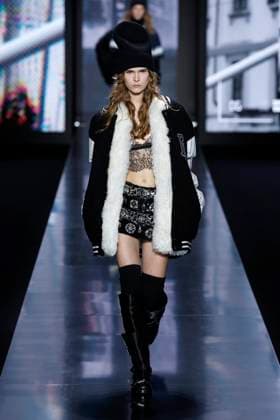 Dolce & Gabbana Ready to wear fall winter 2025:26 MILAN February 2025 Dolce & Gabbana Ready to wear fall winter 2025:26 MILAN February 2025, Credit:Zeppelin Avalon  Copyright: xZeppelinx xAvalonx 0970678140