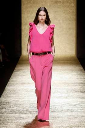 Luisa Spagnoli Ready to wear fall winter 2025:26 MILAN February 2025 Luisa Spagnoli Ready to wear fall winter 2025:26 MILAN February 2025, Credit:Zeppelin Avalon  Copyright: xZeppelinx xAvalonx 0970677053