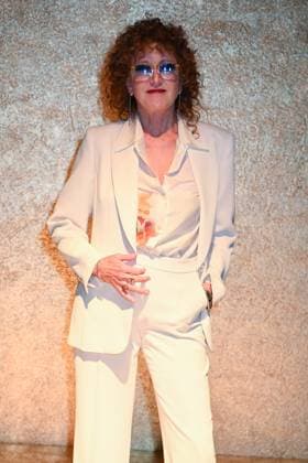 Milan, Milan Women s Fashion Week: Fall Winter 2025 - Women s Fashion, Fall Winter 2025.- Luisa Spagnoli fashion show - guests. in the photo: Fiorella Mannoia  Copyright: xSimonaxChiocciax xipa-agency.netx xSimonaxChiocciax IPA_Agency_IPA54761847