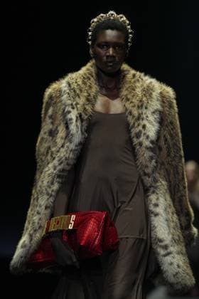 Milan, Milan Women s Fashion Week: Fall Winter 2025 26 - Women s Fashion, Fall Winter 2025 26 - Aniye Records fashion show - catwalk in the photo: Model  Copyright: xRiccardoxGIordanox xipa-agency.netx xRiccardoxGiordanox IPA_Agency_IPA54762080