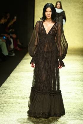 Milan, Milan Women s Fashion Week: Fall Winter 2025 - Women s Fashion, Fall Winter 2025.- Luisa Spagnoli fashion show - catwalk. in the photo: model  Copyright: xSimonaxChiocciax xipa-agency.netx xSimonaxChiocciax IPA_Agency_IPA54763938