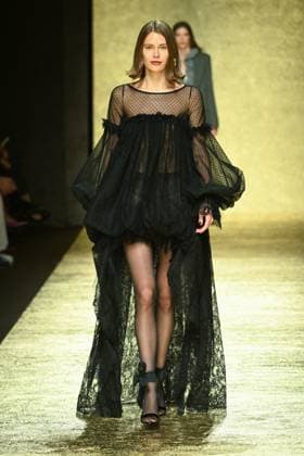 Milan, Milan Women s Fashion Week: Fall Winter 2025 - Women s Fashion, Fall Winter 2025.- Luisa Spagnoli fashion show - catwalk. in the photo: model  Copyright: xSimonaxChiocciax xipa-agency.netx xSimonaxChiocciax IPA_Agency_IPA54763980
