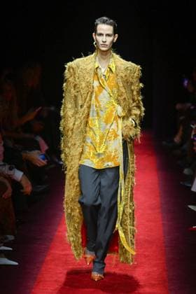 Milan, Milan Women s Fashion Week: Fall Winter 2025 - Ferrari Fashion Show - Catwalk Milan, Milan Women s Fashion Week: Fall Winter 2025 - Women s Fashion, Fall Winter 2025.- Ferrari fashion show - catwalk. in the photo: model MILAN Italy  Copyright: xIPA ABACAx