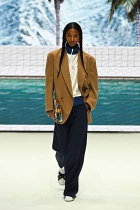Milan, Milan Women s Fashion Week: Fall Winter 2025 - Women s Fashion, Fall Winter 2025.- Fiorucci fashion show - catwalk. in the photo: model  Copyright: xSimonaxChiocciax xipa-agency.netx xSimonaxChiocciax IPA_Agency_IPA54766195