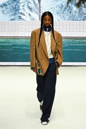 Milan, Milan Women s Fashion Week: Fall Winter 2025 - Women s Fashion, Fall Winter 2025.- Fiorucci fashion show - catwalk. in the photo: model  Copyright: xSimonaxChiocciax xipa-agency.netx xSimonaxChiocciax IPA_Agency_IPA54766203