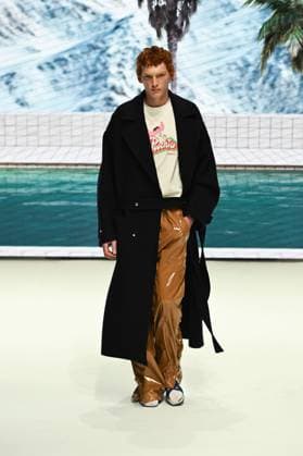 Milan, Milan Women s Fashion Week: Fall Winter 2025 - Women s Fashion, Fall Winter 2025.- Fiorucci fashion show - catwalk. in the photo: model  Copyright: xSimonaxChiocciax xipa-agency.netx xSimonaxChiocciax IPA_Agency_IPA54766234
