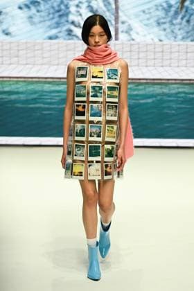 Milan, Milan Women s Fashion Week: Fall Winter 2025 - Women s Fashion, Fall Winter 2025.- Fiorucci fashion show - catwalk. in the photo: model  Copyright: xSimonaxChiocciax xipa-agency.netx xSimonaxChiocciax IPA_Agency_IPA54766259