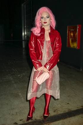Milan, Milan Women s Fashion Week: Fall Winter 2025 - Women s Fashion, Fall Winter 2025.- Fiorucci fashion show - guests. in the photo: Stephanie Glitter  Copyright: xSimonaxChiocciax xipa-agency.netx xSimonaxChiocciax IPA_Agency_IPA54766584