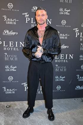 Milan, Milan Women s Fashion Week: Fall Winter 2025 - Women s Fashion, Fall Winter 2025.- Plein fashion show - guests. in the photo: Eugenio Colombo  Copyright: xSimonaxChiocciax xipa-agency.netx xSimonaxChiocciax IPA_Agency_IPA54768172