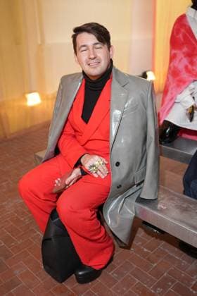 Milan, Milan Women s Fashion Week: Fall Winter 2025 26 - Women s Fashion, Fall Winter 2025 26 - MSGM fashion show - front row in the photo: hanan besovic  Copyright: xRiccardoxGIordanox xipa-agency.netx xRiccardoxGiordanox IPA_Agency_IPA54768295