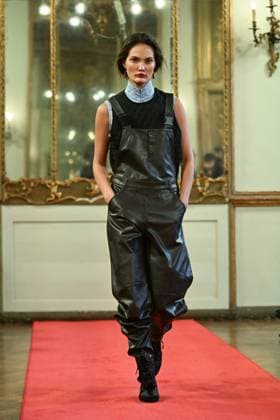 Milan, Milan Women s Fashion Week: Fall Winter 2025 - Women s Fashion, Fall Winter 2025.- Hui fashion show - catwalk. in the photo: model  Copyright: xSimonaxChiocciax xipa-agency.netx xSimonaxChiocciax IPA_Agency_IPA54783443