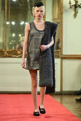 Milan, Milan Women s Fashion Week: Fall Winter 2025 - Women s Fashion, Fall Winter 2025.- Hui fashion show - catwalk. in the photo: model  Copyright: xSimonaxChiocciax xipa-agency.netx xSimonaxChiocciax IPA_Agency_IPA54783458
