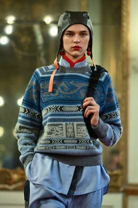 Milan, Milan Women s Fashion Week: Fall Winter 2025 - Women s Fashion, Fall Winter 2025.- Hui fashion show - catwalk. in the photo: model  Copyright: xSimonaxChiocciax xipa-agency.netx xSimonaxChiocciax IPA_Agency_IPA54783479