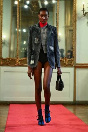 Milan, Milan Women s Fashion Week: Fall Winter 2025 - Women s Fashion, Fall Winter 2025.- Hui fashion show - catwalk. in the photo: model  Copyright: xSimonaxChiocciax xipa-agency.netx xSimonaxChiocciax IPA_Agency_IPA54783498